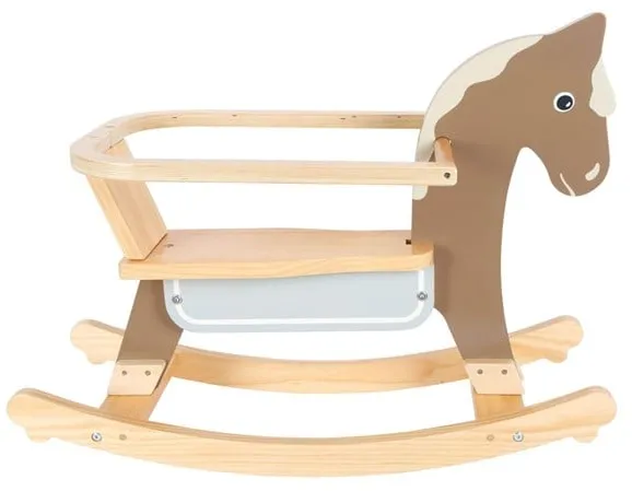 Small Foot - Rocking Horse with Seat Brown