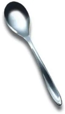 Teske P1, rustfrit stål, 12,3 cm, 12 stk.